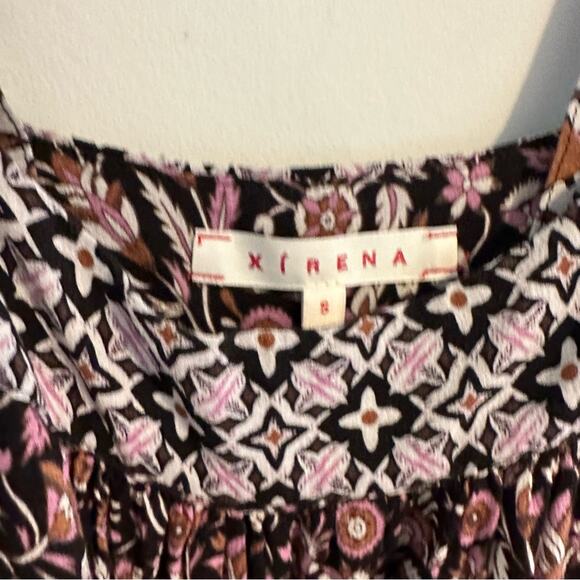 Xirena Printed Cotton Maxi Dress Small - Picture 9 of 11